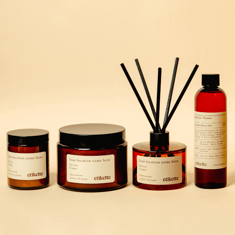 Eco Reed Diffuser 200ml - Fort Largs - Etikette