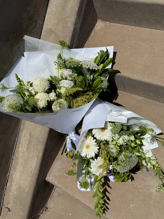 Whites & Greens Florist Choice