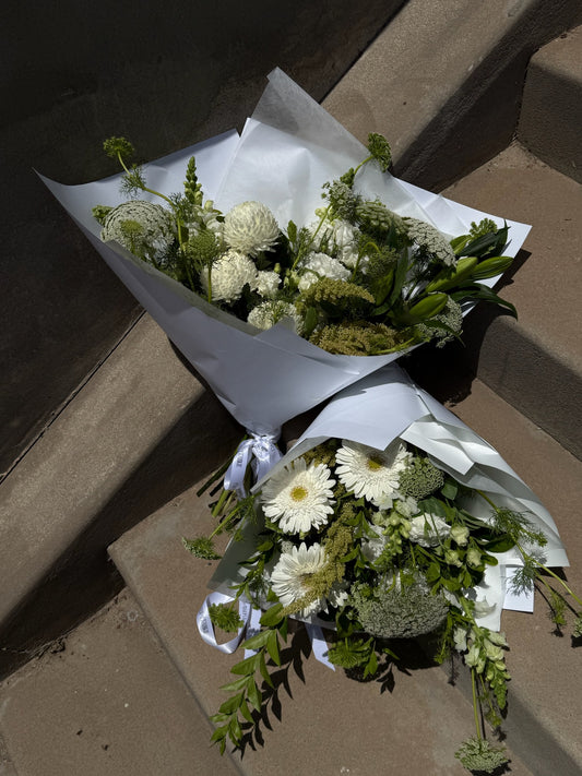 Whites & Greens Florist Choice