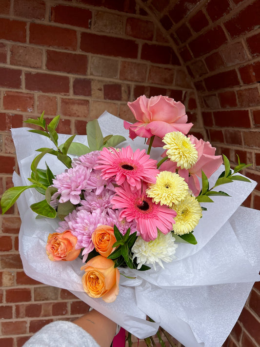 Pinks & Orange Flower Bunch