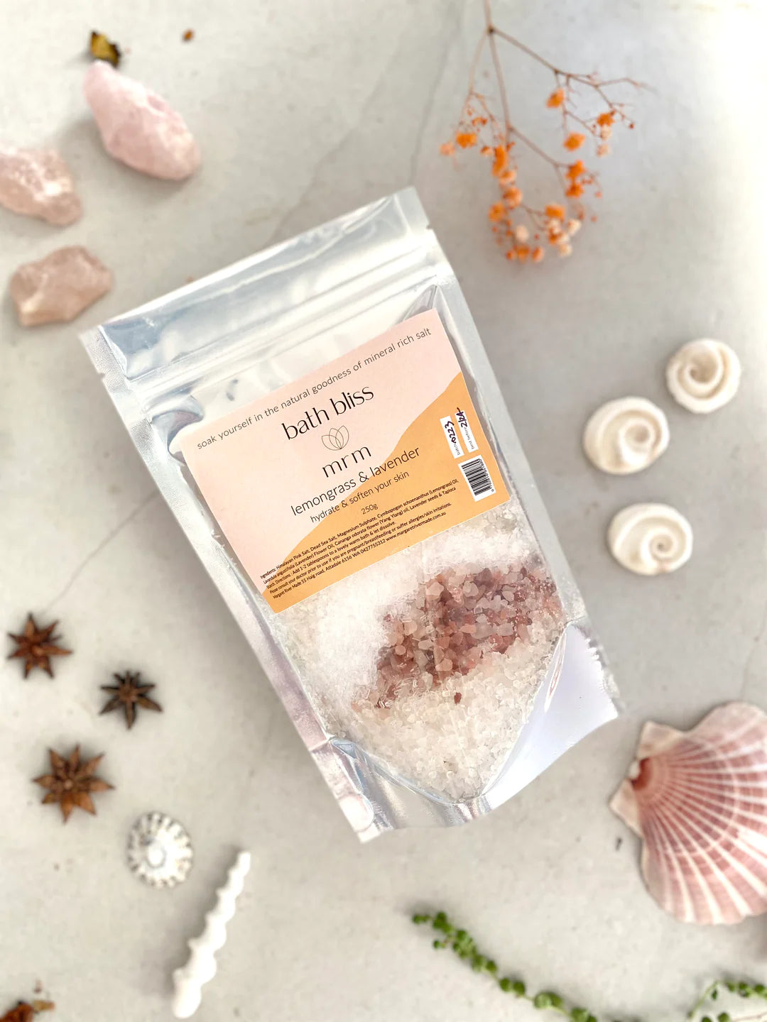 Bath Salts - Infuse Yourself - Lemongrass and Lavender
